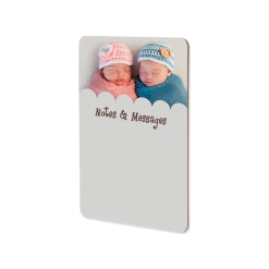 Hardboard Sublimation Dry Erase Board - 8" X 10.3"