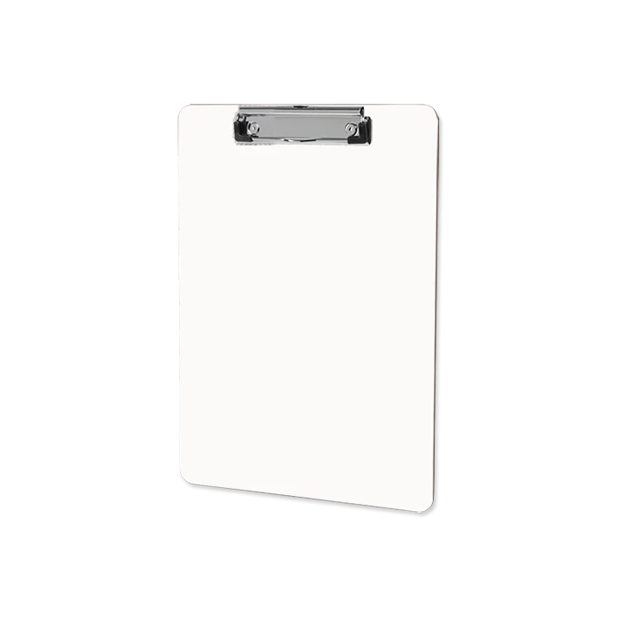 Sublimation Two Sided Dry Erase Clipboard With Flat Clip - 9" X 12.5" 4 Sublimation Two Sided Dry Erase Clipboard With Flat Clip - 9" X 12.5" - Image 2