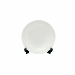 White Ceramic Sublimation Plate - 10" (24/case) - OVERSTOCK