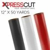 XpressCut Heat Transfer Vinyl - 12" X 50 Yards 2 XpressCut Heat Transfer Vinyl - 12" X 50 Yards -Home Sales Store 12 x 50 yards 1