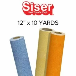 Siser Sparkle Heat Transfer Vinyl - 12" X 10 Yards