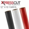 XPress Cut Heat Transfer Vinyl 12" X 10 Yards -Home Sales Store 12x 10 yards 1