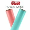 Siser EasyWeed Stretch Heat Transfer Vinyl - 15" X 25 Yards -Home Sales Store 15x25yards 1