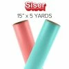 Siser EasyWeed Strecth Heat Transfer Vinyl - 15" X 5 Yards 1 Siser EasyWeed Strecth Heat Transfer Vinyl - 15" X 5 Yards -Home Sales Store 15x5 yards 2