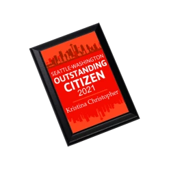 Sublimation Award Plaque - Black Ogee Edge - 6" X 8" 5 Sublimation Award Plaque - Black Ogee Edge - 6" X 8" -Home Sales Store 2021 unisub 1001 plaque blackogee citizen dec