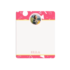 Hardboard Sublimation Dry Erase Board - 7.5" X 9"