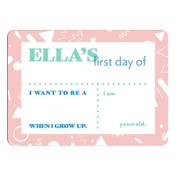 Hardboard Sublimation Dry Erase Board - 9 X 12.5"