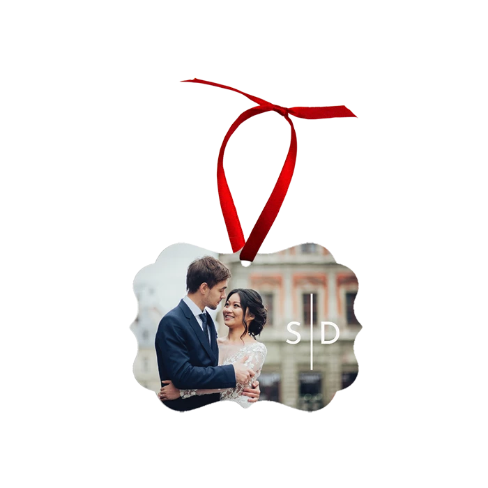 Chromaluxe One-Sided Benelux Aluminum Sublimation Ornament - 3.95" X 2.76" 3 Chromaluxe One-Sided Benelux Aluminum Sublimation Ornament - 3.95" X 2.76"