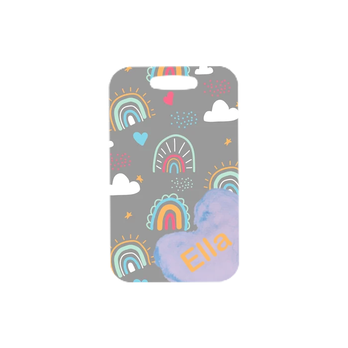 Two Sided Aluminum Sublimation Luggage Tags (50/case) 3 Two Sided Aluminum Sublimation Luggage Tags (50/case)