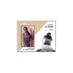 Offset 8" X 10" Sublimation Photo Frame With Easel For 4" X 6" Photo