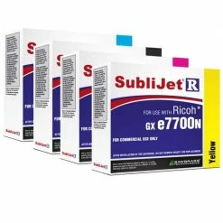 Ricoh GXE7700N Sublimation Ink - SubliJet-R Extended Capacity Ink Cartridges