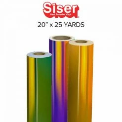 Siser Holographic Heat Transfer Vinyl - 20" X 25 Yards