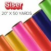 Siser EasyWeed Heat Transfer Vinyl - 20" X 50 Yards 2 Siser EasyWeed Heat Transfer Vinyl - 20" X 50 Yards -Home Sales Store 20x50 yards