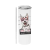 White Stainless Steel Sublimation Skinny Tumbler - 20oz. With Lid/Straw 2 White Stainless Steel Sublimation Skinny Tumbler - 20oz. With Lid/Straw -Home Sales Store 27894 finished