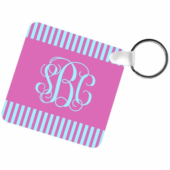 Aluminum Two Sided Sublimation Keychain - 2.25" X 2.25" Square 3 Aluminum Two Sided Sublimation Keychain - 2.25" X 2.25" Square