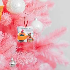 ChromaLuxe Creative Border Sublimation Holiday Ornaments - Prague Design -Home Sales Store 4193 ornament prague