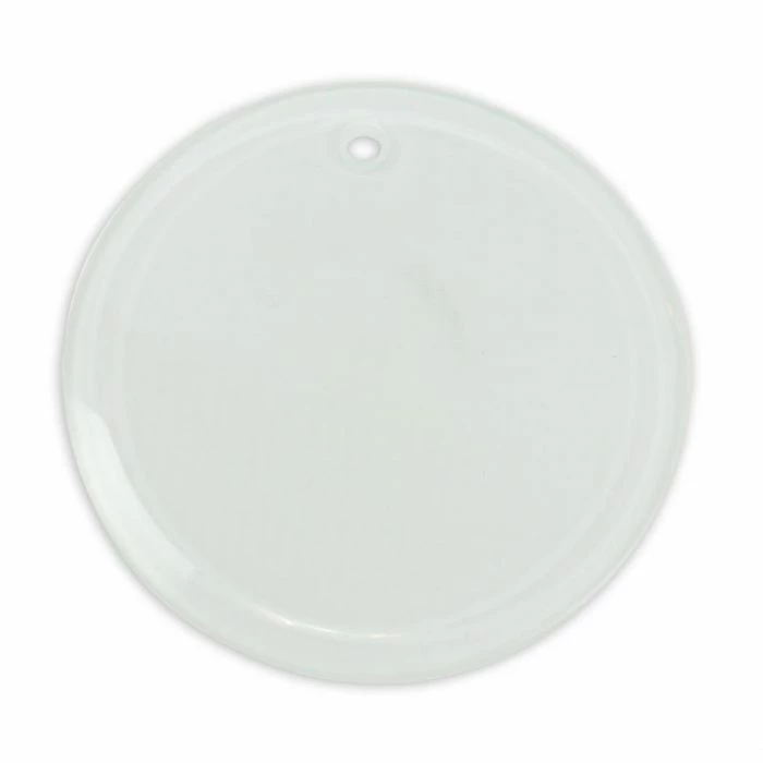 Round Glass Sublimation Ornament - 3.5” 3 Round Glass Sublimation Ornament - 3.5”