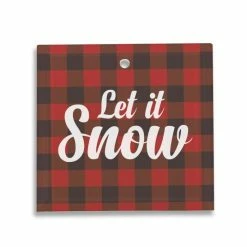 Square Glass Sublimation Ornament - 3.5”