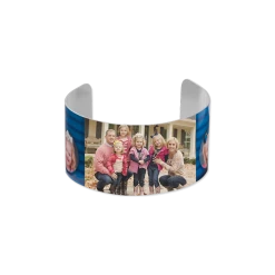 ChromaLuxe Sublimation Cuff Bracelet - 1.375" Wide Straight Profile