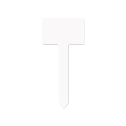 Unisub Gloss White Aluminum Garden Stake 24 Unisub Gloss White Aluminum Garden Stake -Home Sales Store 4767 gardenstake re bare