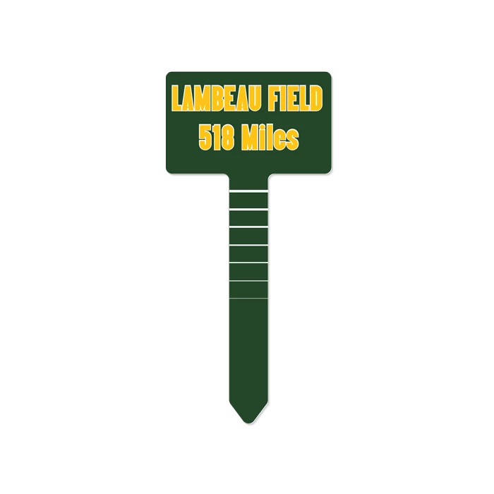 Unisub Gloss White Aluminum Garden Stake 11 Unisub Gloss White Aluminum Garden Stake - Image 9