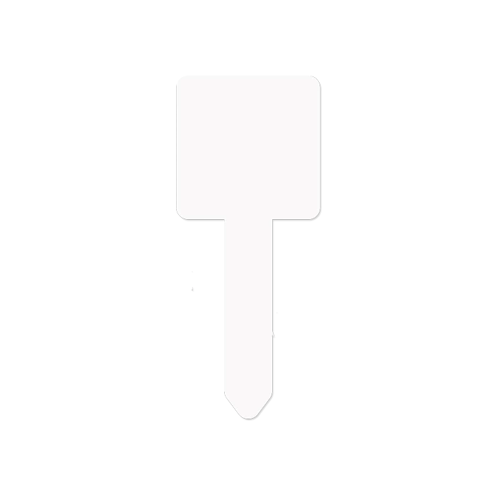 Unisub Gloss White Aluminum Garden Stake 15 Unisub Gloss White Aluminum Garden Stake - Image 13