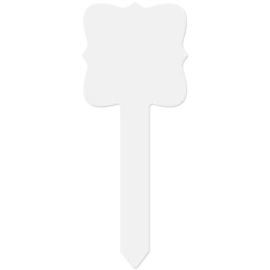 Unisub Gloss White Aluminum Garden Stake 22 Unisub Gloss White Aluminum Garden Stake -Home Sales Store 4770 gardenstake prague layers bare copy
