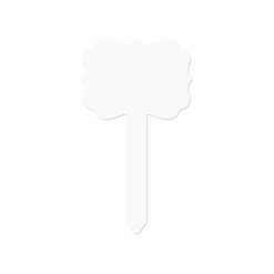 Unisub Gloss White Aluminum Garden Stake 16 Unisub Gloss White Aluminum Garden Stake -Home Sales Store 4771 gardenstake benelux bare