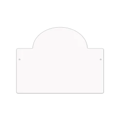 Chromaluxe Outdoor Building Sign - House 11.5" X 15.25" (10/pack) 5 Chromaluxe Outdoor Building Sign - House 11.5" X 15.25" (10/pack) -Home Sales Store 4795 buildingsign decorative bare 1