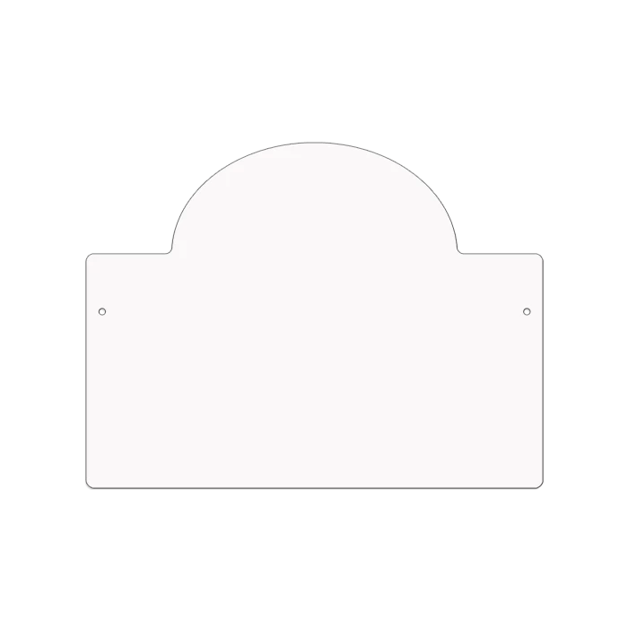 Chromaluxe Outdoor Building Sign - House 11.5" X 15.25" (10/pack) 4 Chromaluxe Outdoor Building Sign - House 11.5" X 15.25" (10/pack) - Image 2