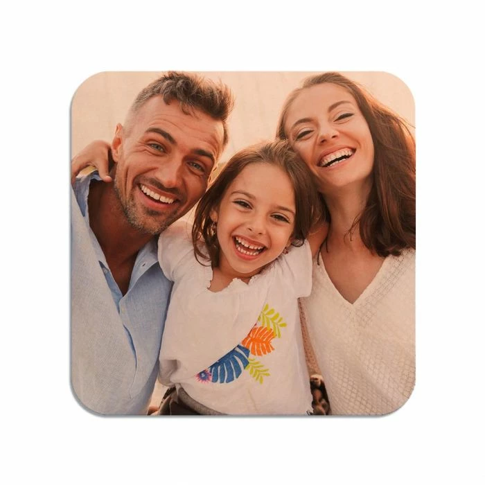 Natural Wood Sublimation Magnet - 2.25” X 2.25” (25/case) 3 Natural Wood Sublimation Magnet - 2.25” X 2.25” (25/case)