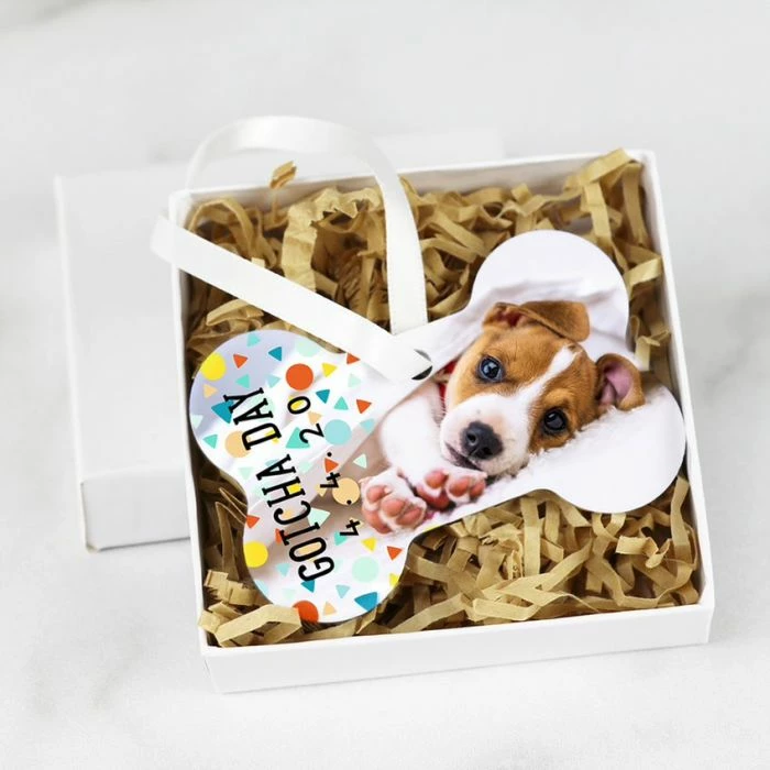 Aluminum Dog Bone Sublimation Ornament - One-Sided 5 Aluminum Dog Bone Sublimation Ornament - One-Sided - Image 3