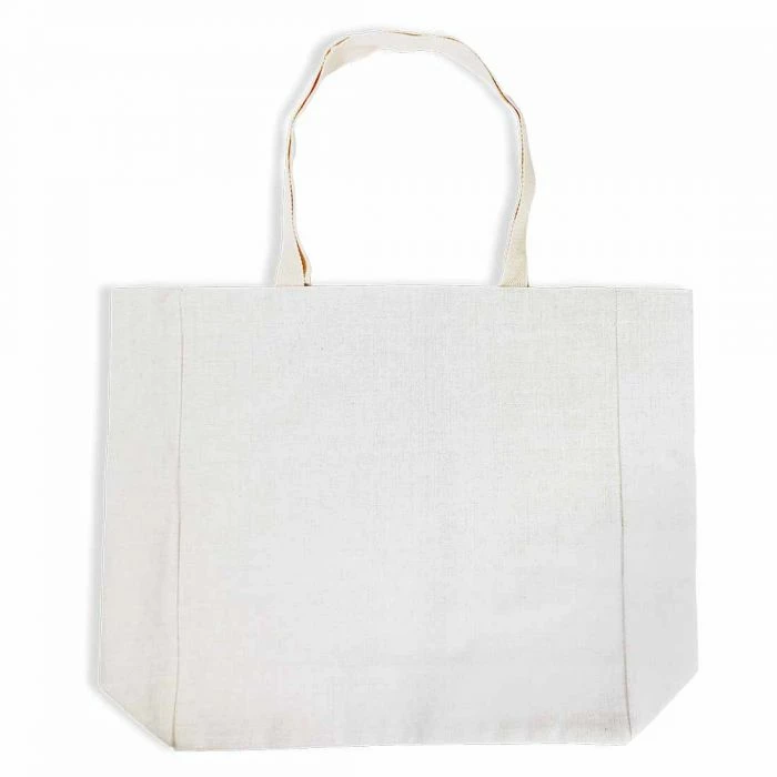 Linen Shopping Bags For Sublimation 19" X 15" 3 Linen Shopping Bags For Sublimation 19" X 15"