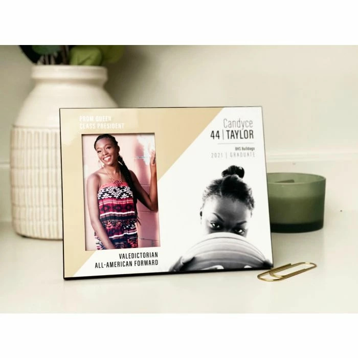 Offset 8" X 10" Sublimation Photo Frame With Easel For 4" X 6" Photo 5 Offset 8" X 10" Sublimation Photo Frame With Easel For 4" X 6" Photo - Image 3