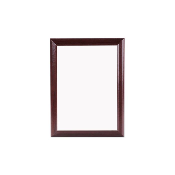 Sublimation Award Plaque - Cherry Ogee Edge - 9" X 12" 2 Sublimation Award Plaque - Cherry Ogee Edge - 9" X 12"