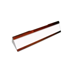Mahogany Sublimation Desk Name Plate Plaque - 1.68" X 9.375"