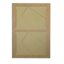 13" X 19" MDF Board Jig For 8" X 10" Chromaluxe Photo Panels