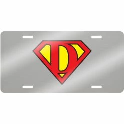 Aluminum Sublimation License Plate Cover - Clear (Silver) - 5.875" X 11.875"