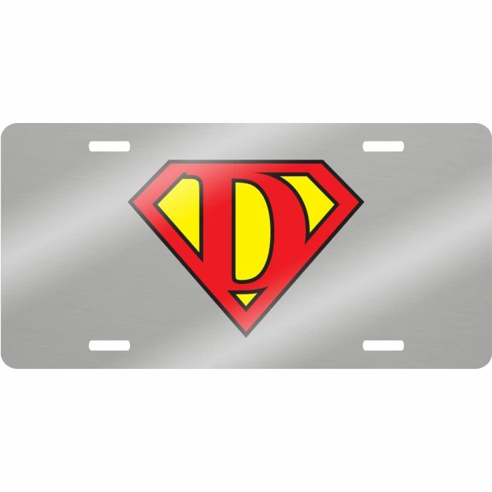 Aluminum Sublimation License Plate Cover - Clear (Silver) - 5.875" X 11.875" 2 Aluminum Sublimation License Plate Cover - Clear (Silver) - 5.875" X 11.875"