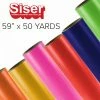 Siser EasyWeed Heat Transfer Vinyl - 59" X 50 Yards 1 Siser EasyWeed Heat Transfer Vinyl - 59" X 50 Yards -Home Sales Store 59x50yards