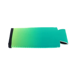 Skinny Beverage Insulator- Green Gradient 7 Skinny Beverage Insulator- Green Gradient -Home Sales Store 75331 flatbevinsulator green side web 1 1