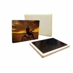 Ceramic Rectangle Sublimation Magnet - 2" X 2.75"