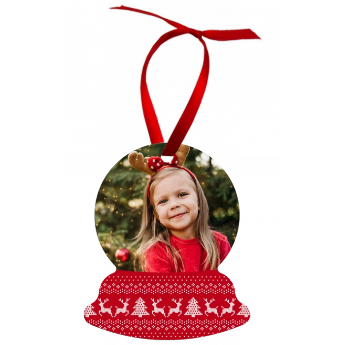 Unisub Two-Sided Snow Globe Ornament 3 Unisub Two-Sided Snow Globe Ornament