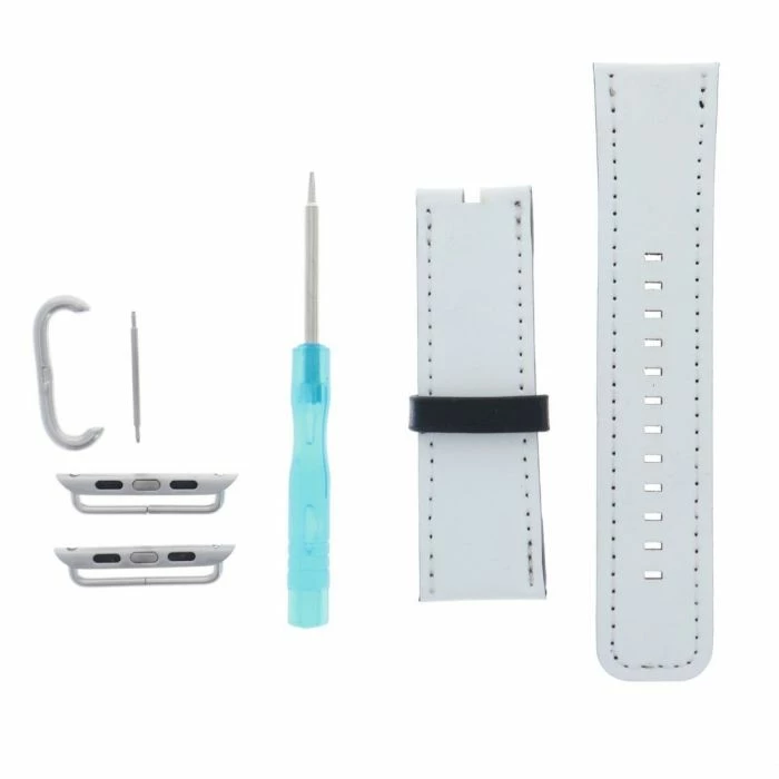 Poly Leather Sublimation Watch Band For 42/44mm Smart Watches 5 Poly Leather Sublimation Watch Band For 42/44mm Smart Watches - Image 3