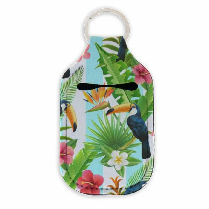 Sublimation Hand Sanitizer Holder Keychain – 1 Oz. 3 Sublimation Hand Sanitizer Holder Keychain – 1 Oz.