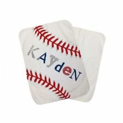 Large Sublimation Fleece Baby Blanket By Vapor Apparel - 29" X 39"