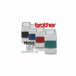 Brother Stamp 2020 Replacement - Customizable Pre-Inked Rubber Stamp - 6/pack