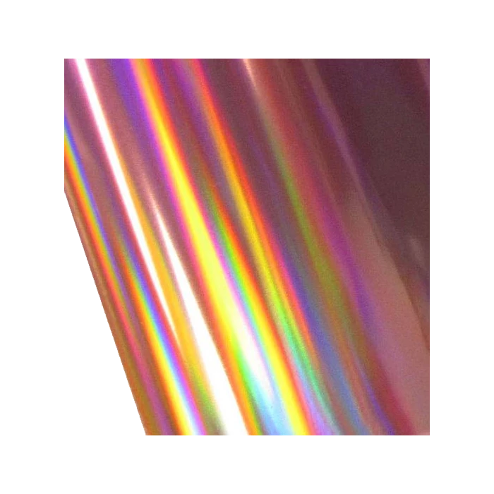Heat Transfer Metallic Foil Roll - 12.5" X 100' - Holographic Rainbow - OVERSTOCK 3 Heat Transfer Metallic Foil Roll - 12.5" X 100' - Holographic Rainbow - OVERSTOCK
