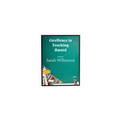 Chromaluxe MDF Chamfer Sublimation Photo Wall Panels With Black Edge And Keyhole - 11" X 14" (9/case)