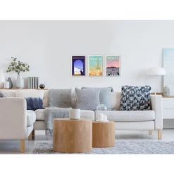 ChromaLuxe Rectangle Wood Sublimation Wall Tile - 6" X 8" 8 ChromaLuxe Rectangle Wood Sublimation Wall Tile - 6" X 8" -Home Sales Store cl wall tile room enviro hr 1sm